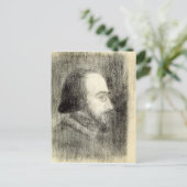 Erik Satie c.1886 Postkarte (Stehend Vorderseite)