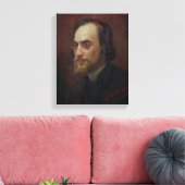 Erik Satie Leinwanddruck (Insitu (Wohnzimmer))