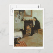 Erik Satie Postkarte (Vorne/Hinten)
