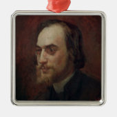 Erik Satie Silbernes Ornament (Vorne)