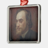 Erik Satie Silbernes Ornament (Links)