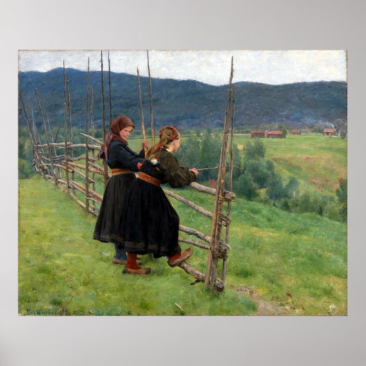 Erik Werenskiold September Poster (Vorne)