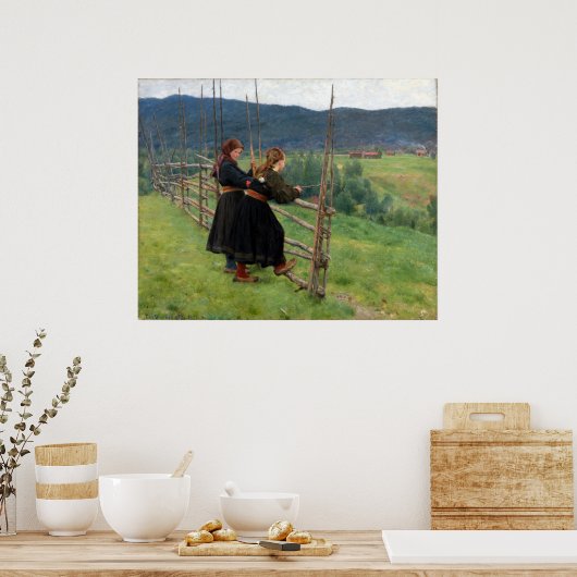 Erik Werenskiold September Poster (Küche)