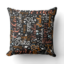 Erika Individuelle Name, Niedliche Herzen und Ster