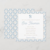 Erin Baby Dusche Einladung (Vorne/Hinten)