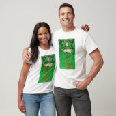Erin gehen Bragh Frau auf Harfen-Szene T-Shirt (Unisex)