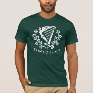 Erin gehen Bragh Harfen-T-Shirts T-Shirt