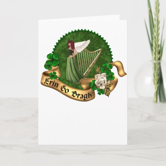 Erin gehen Bragh Iren Karte (Vorderseite)