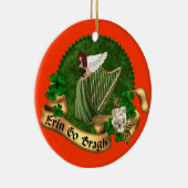 Erin gehen Bragh Iren Keramik Ornament (Rechts)