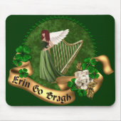 Erin gehen Bragh Iren Mousepad (Vorne)
