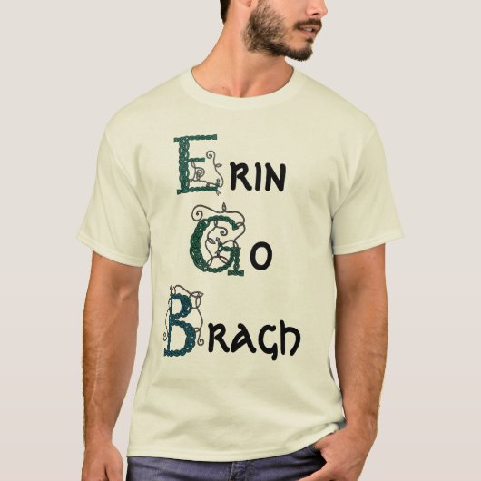 Erin gehen Bragh Shirt (Vorderseite)