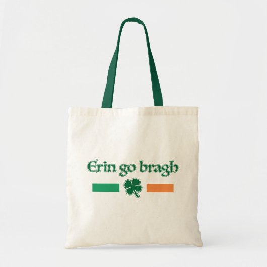 Erin gehen bragh St Patrick Tagesmoderne Tragetasche (Vorne)