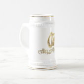 Erin gehen Bragh Stein Bierglas (Vorderseite Links)