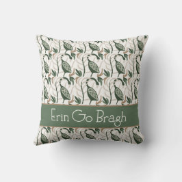 Erin geht Bragh Irish Bird Pattern Kissen
