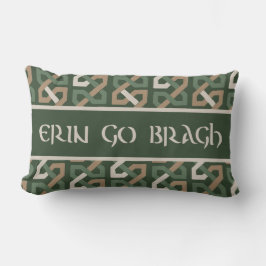 Erin geht Bragh Irish Knot Pattern Lendenkissen