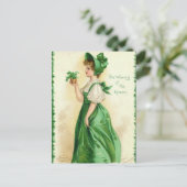 Erin geht in Brand Postkarte (Stehend Vorderseite)