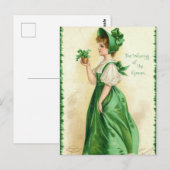 Erin geht in Brand Postkarte (Vorne/Hinten)