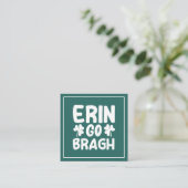 Erin Go Bragh-60850 Begleitkarte (Stehend Vorderseite)