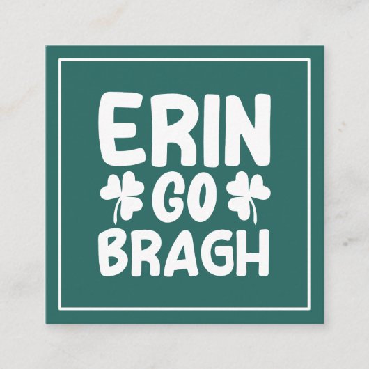Erin Go Bragh-60850 Begleitkarte (Vorderseite)