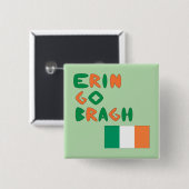 Erin Go Bragh Button (Vorne & Hinten)