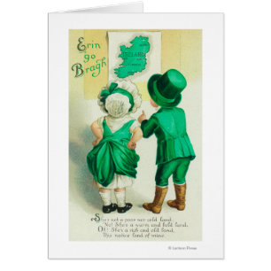 Erin Go Bragh Couple - Irland Karte