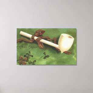 Erin Go Bragh, Elfenbein Leinwanddruck