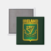 "Erin Go Bragh" Gold Magnet (Vorderseite/Rückseite)