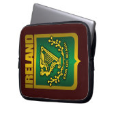 "Erin Go Bragh Gold" Notebook-Sieb Laptopschutzhülle (Vorderseite Links)