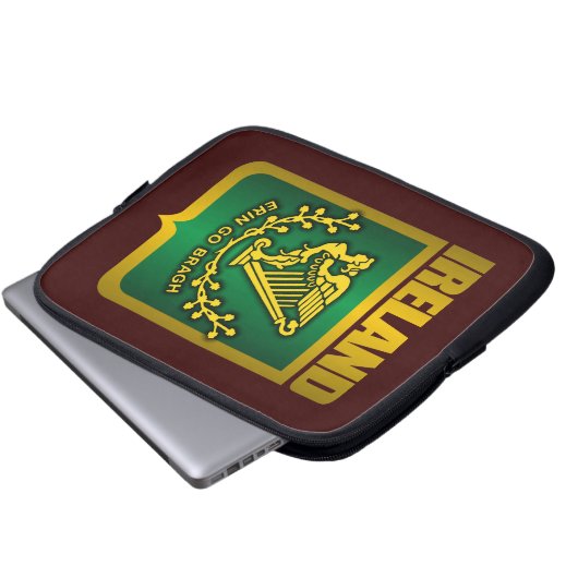 "Erin Go Bragh Gold" Notebook-Sieb Laptopschutzhülle (Vorne Knopf)