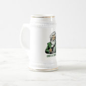Erin Go Bragh! -Grün Bierglas (Vorderseite Links)