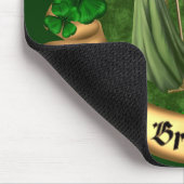 Erin Go Bragh Irisch Mousepad (Ecke)
