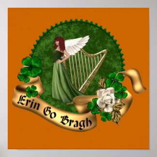 Erin Go Bragh Irisch Poster