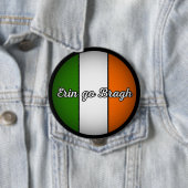 Erin Go Bragh - "Irland für immer" Button (Beispiel)