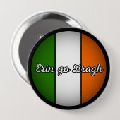 Erin Go Bragh - "Irland für immer" Button (Vorne & Hinten)