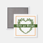 Erin Go Bragh Magnet (Vorderseite/Rückseite)