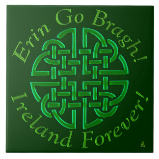 Erin Go Bragh! Nein! (Keramikfliese) Fliese