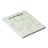 Erin Go Bragh! Notizblock (angewinkelt)