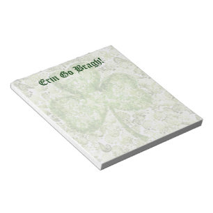 Erin Go Bragh! Notizblock