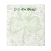 Erin Go Bragh! Notizblock (Vorderseite)