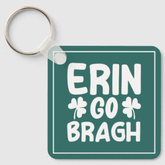 Erin Go Bragh St. Patrick's Day Design-60850 Schlüsselanhänger