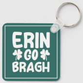 Erin Go Bragh St. Patrick's Day Design-60850 Schlüsselanhänger (Rückseite)