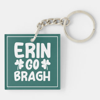 Erin Go Bragh St. Patrick's Day Design-60850 Schlüsselanhänger
