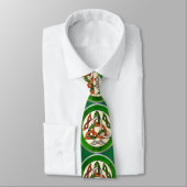 Erin Go Bragh St. Patrick's Day Trinity Knot Krawa Krawatte (Gebunden)