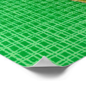 Erin Go Bragh Woman auf Harp Scene Poster (Ecke)