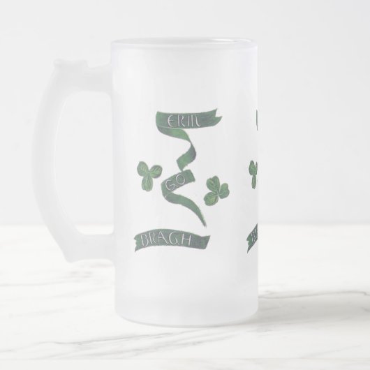 Erin Go Braugh Clover - Tasse (Links)