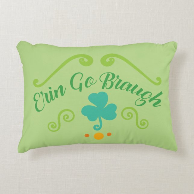 Erin Go Braugh Dekokissen (Vorderseite)