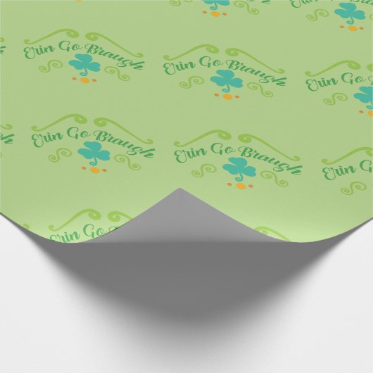 Erin Go Braugh Geschenkpapier (Ecke)