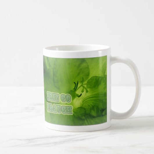 Erin Go Braugh Green Freesia Items Kaffeetasse (Rechts)