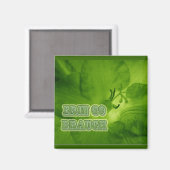 Erin Go Braugh Green Freesia Items Magnet (Vorderseite/Rückseite)