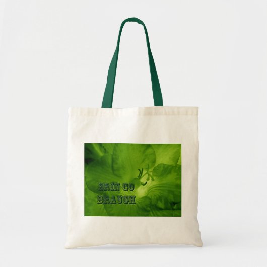 Erin Go Braugh Green Freesia Items Tragetasche (Vorne)